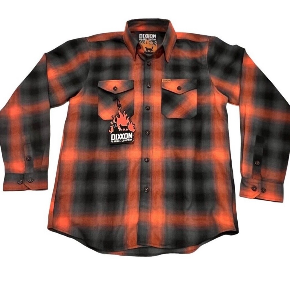 Dixxon Men’s Flannel Shirt Salem 13 3XL
